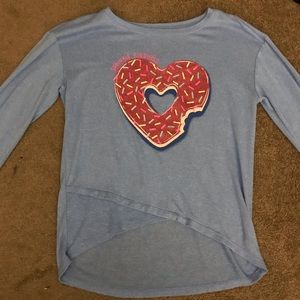 TARGET donut long-sleeved cropped